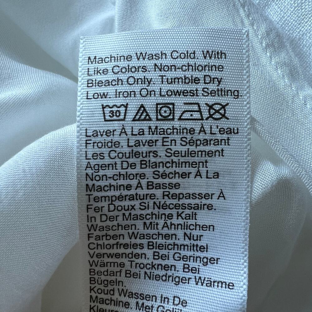 J Crew Mixy Halter Neck Dress Medium White CL648 - Picture 11 of 11
